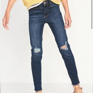Girls high rise jegging- old navy